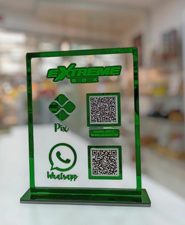 Placa PIX + Instagram + WhatsApp - Image 5